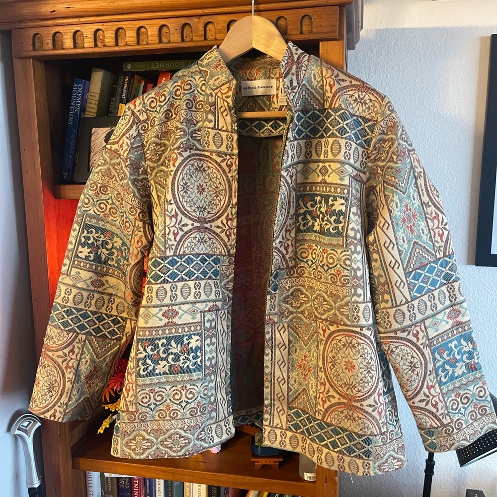 Alfred Dunner Intricate Patterned Blazer